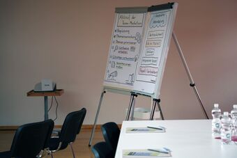 Offene Türen im Forum Landquart (Graubünden). Das Veranstaltungszentrum präsentierte sich einem breiten Publikum