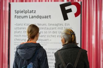 Offene Türen im Forum Landquart (Graubünden). Das Veranstaltungszentrum präsentierte sich einem breiten Publikum