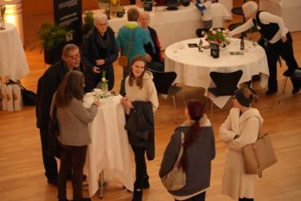 Offene Türen im Forum Landquart (Graubünden). Das Veranstaltungszentrum präsentierte sich einem breiten Publikum