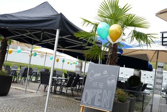 Offene Türen im Forum Landquart (Graubünden). Das Veranstaltungszentrum präsentierte sich einem breiten Publikum
