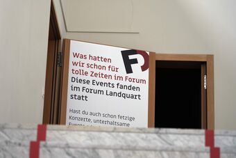 Offene Türen im Forum Landquart (Graubünden). Das Veranstaltungszentrum präsentierte sich einem breiten Publikum