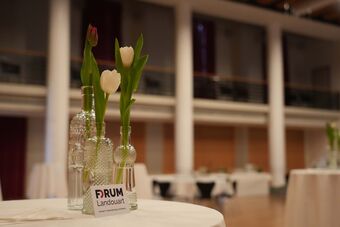 Offene Türen im Forum Landquart (Graubünden). Das Veranstaltungszentrum präsentierte sich einem breiten Publikum