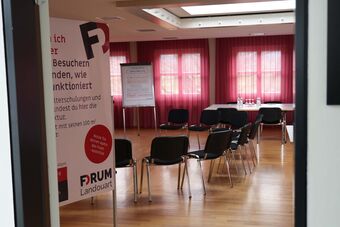 Offene Türen im Forum Landquart (Graubünden). Das Veranstaltungszentrum präsentierte sich einem breiten Publikum