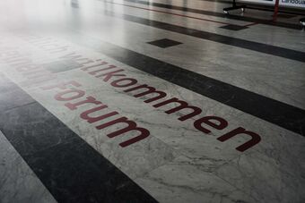 Offene Türen im Forum Landquart (Graubünden). Das Veranstaltungszentrum präsentierte sich einem breiten Publikum