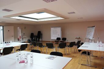 Offene Türen im Forum Landquart (Graubünden). Das Veranstaltungszentrum präsentierte sich einem breiten Publikum