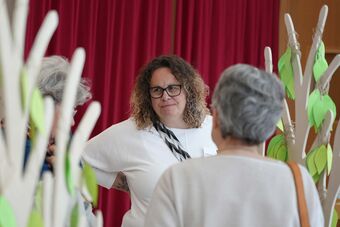 Offene Türen im Forum Landquart (Graubünden). Das Veranstaltungszentrum präsentierte sich einem breiten Publikum