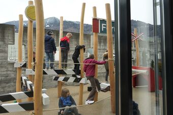 Offene Türen im Forum Landquart (Graubünden). Das Veranstaltungszentrum präsentierte sich einem breiten Publikum